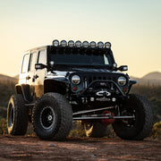 RIGID Industries 360Series 6 LED OffRoad Fog Light Drive Beam wBlue Backlight  Black Housing 36207