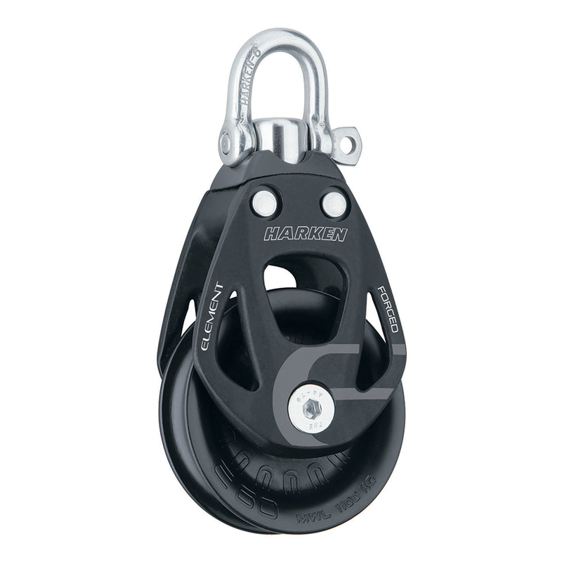 Harken 60mm Single Aluminum Element Block wSwivel 6260
