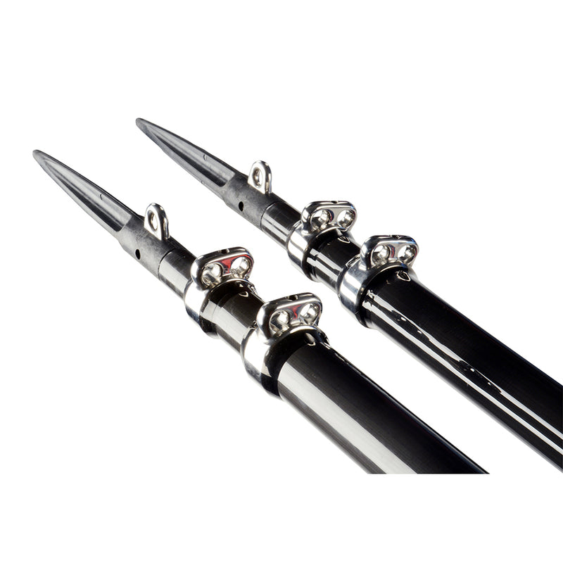 CE Smith Gen3 Center Rigger Pole  Black  2Section  12 56561