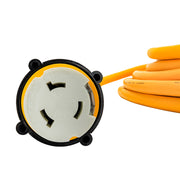 Camco 50 Amp Power Grip Marine Extension Cord  50 MLockingFLocking Adapter 55623