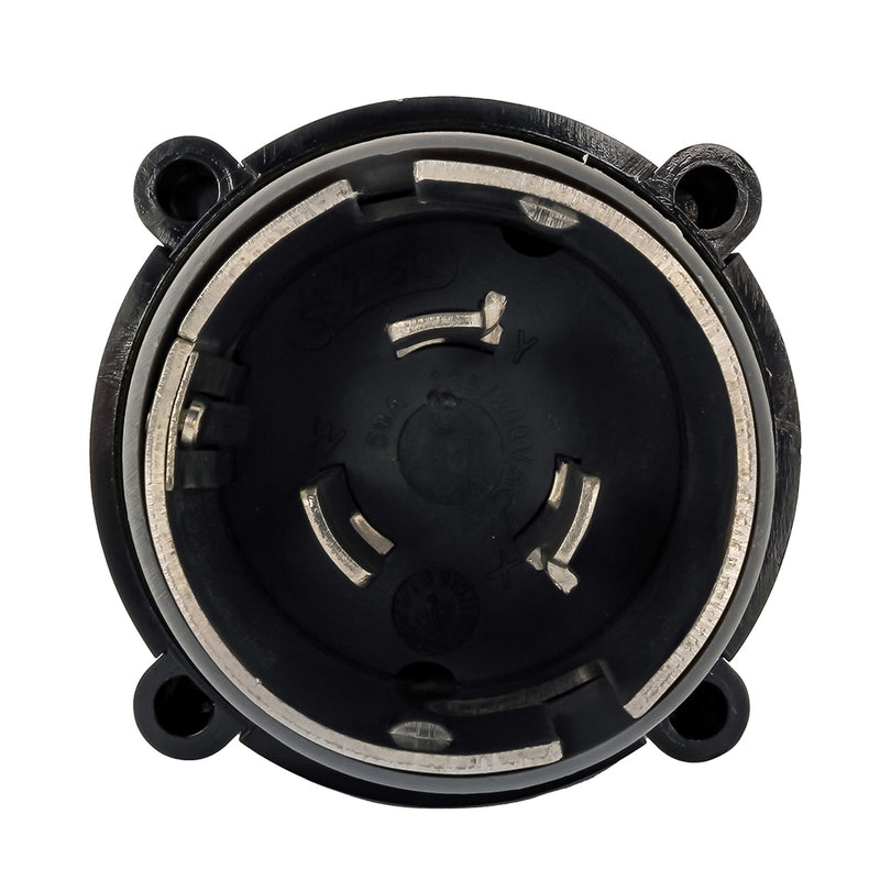 Camco 50AM30AF Power Grip Marine 12 Locking Adapter  MLockFLocking Adapter 55625