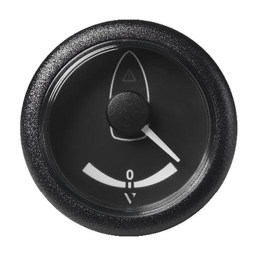 Veratron 52MM 2116 ViewLine Rudder Angle Gauge 40 STBPort  Black Dial  Bezel A2C59514154