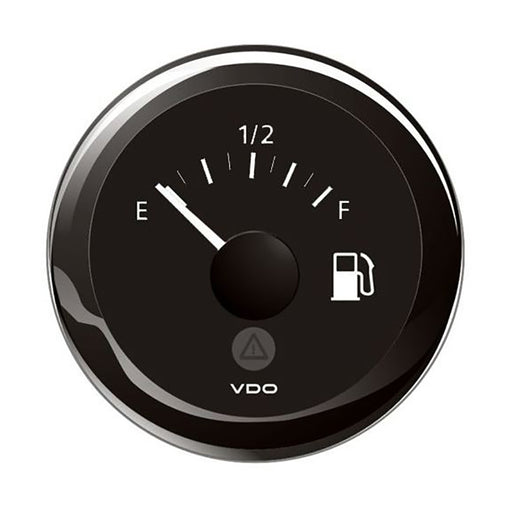 Veratron 52MM 2116 ViewLine Tank Level Gauge EF  3180 Ohm  Black Dial  Bezel A2C59514091