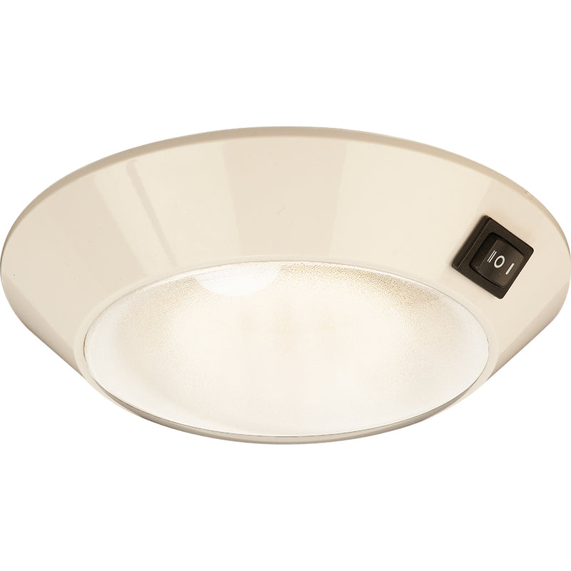 SeaDog White Plastic LED Dome Light 4 DayNight  ClearRed Bulb 4017571