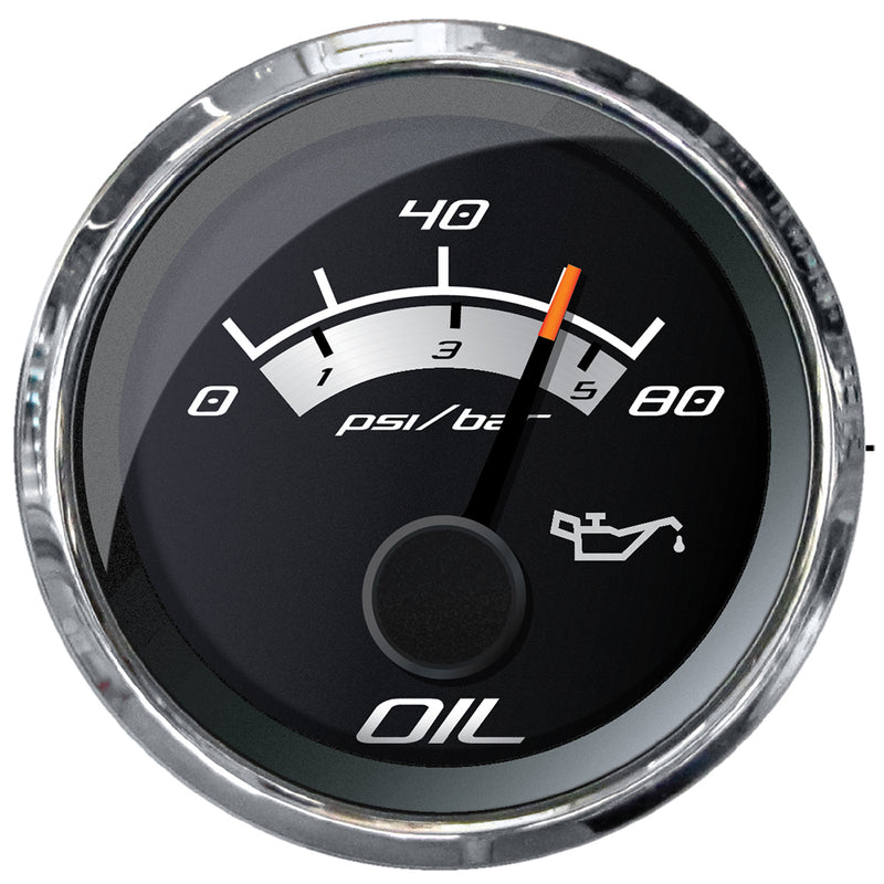 Faria Platinum 2 Oil Pressure Gauge  80 PSI 22024