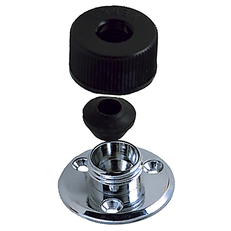 Perko Watertight Cable Outlet f516 Cable Chrome Plated Brass 0424DP0CHR