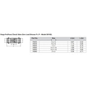 Viega ProPress 34 Zero Lead Check Valve  Double Press Connection  Smart Connect Technology 79040