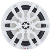 DS18 HYDRO 65 2Way Marine Speakers wRGB LED Lights 300W  White NXL6