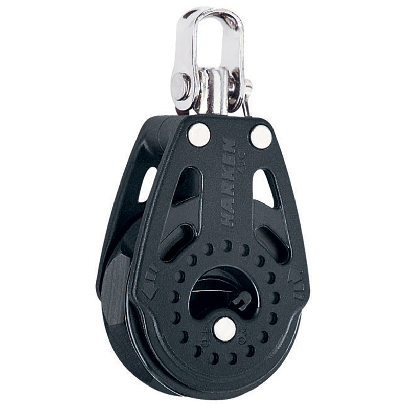 Harken 40mm Carbo Single Ratchet Block wSwivel 2608