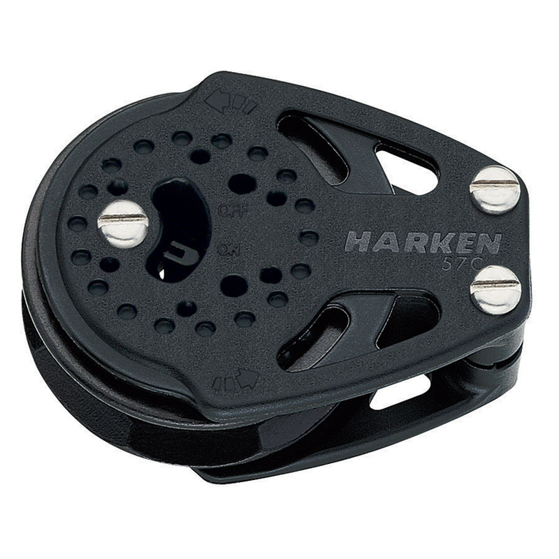 Harken 57mm Single Carbo Ratchet Cheek Block 2137