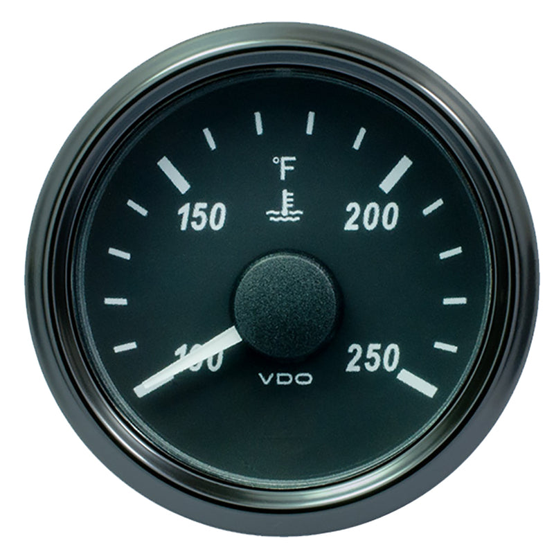 VDO SingleViu 52mm 2116 Water Temp Gauge  250 F  29122 OHM A2C3833350030
