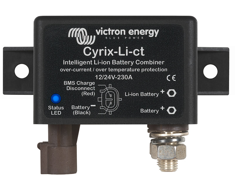Victron CyrixLict 1224V230A Intelligent LiIon Battery Combiner CYR010230412