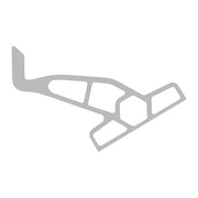 Minn Kota Raptor Jack Plate Adapter Bracket  Starboard  2 Setback  4 Rise  White 1810365
