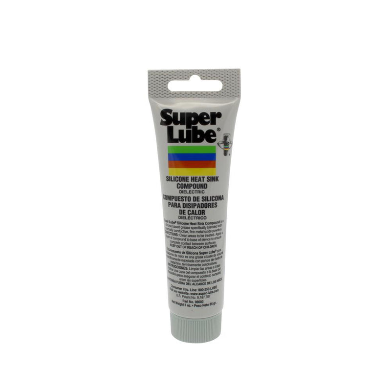 Super Lube Silicone Heat Sink Compound  3oz Tube 98003