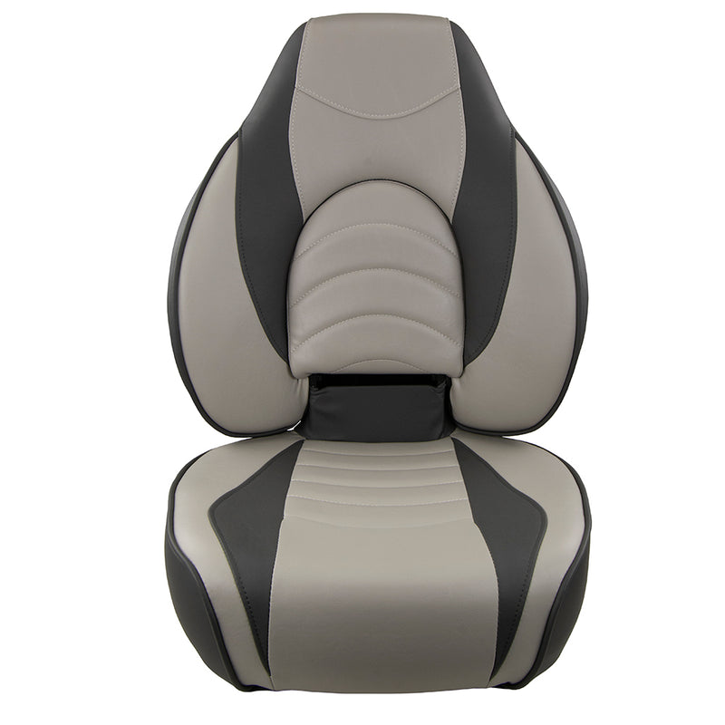 Springfield Fish Pro High Back Folding Seat  CharcoalGrey 10416341