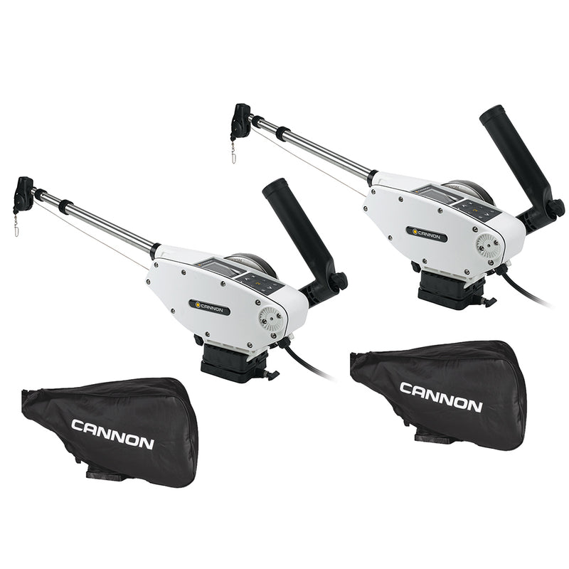 Cannon Optimum 10 Tournament Series TS BT Electric Downrigger 2Pack wBlack Covers 1902340X2COVERS