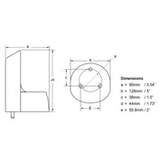 Hella Marine NaviLED PRO Deck Mount Adapter  White 241287812
