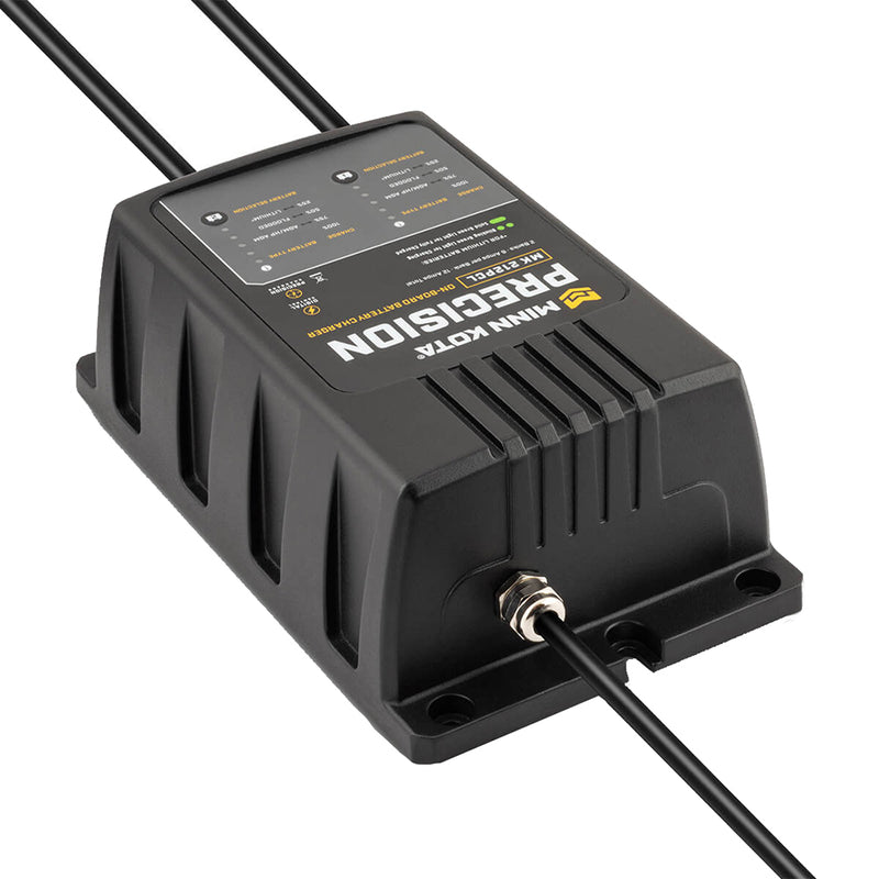 Minn Kota OnBoard Precision Charger MK212 PCL 2 Bank x 6 AMP LI Optimized Charger 1832121