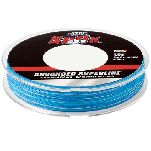Sufix 832 Advanced Superline Braid  15lb  Coastal Camo  300 yds 660115CC