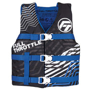 Full Throttle Youth Nylon Life Jacket  BlueBlack 11220050000222
