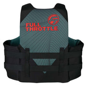Full Throttle Adult RapidDry Life Jacket  2XL4XL  GreyBlack 14210070108022