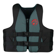 Full Throttle Adult RapidDry Life Jacket  2XL4XL  GreyBlack 14210070108022