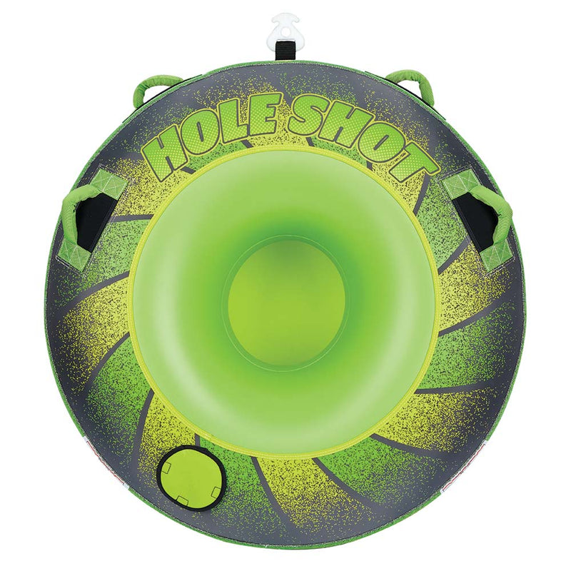 Full Throttle Hole Shot Towable Tube  1 Rider  Green 30200040000121
