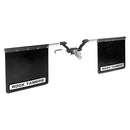 ROCK TAMERS 3 Hub Mudflap System  Matte BlackStainless 00112