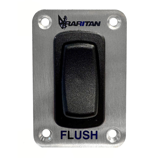 Raritan Momentary Flush Switch wStainless Steel Faceplate PRS