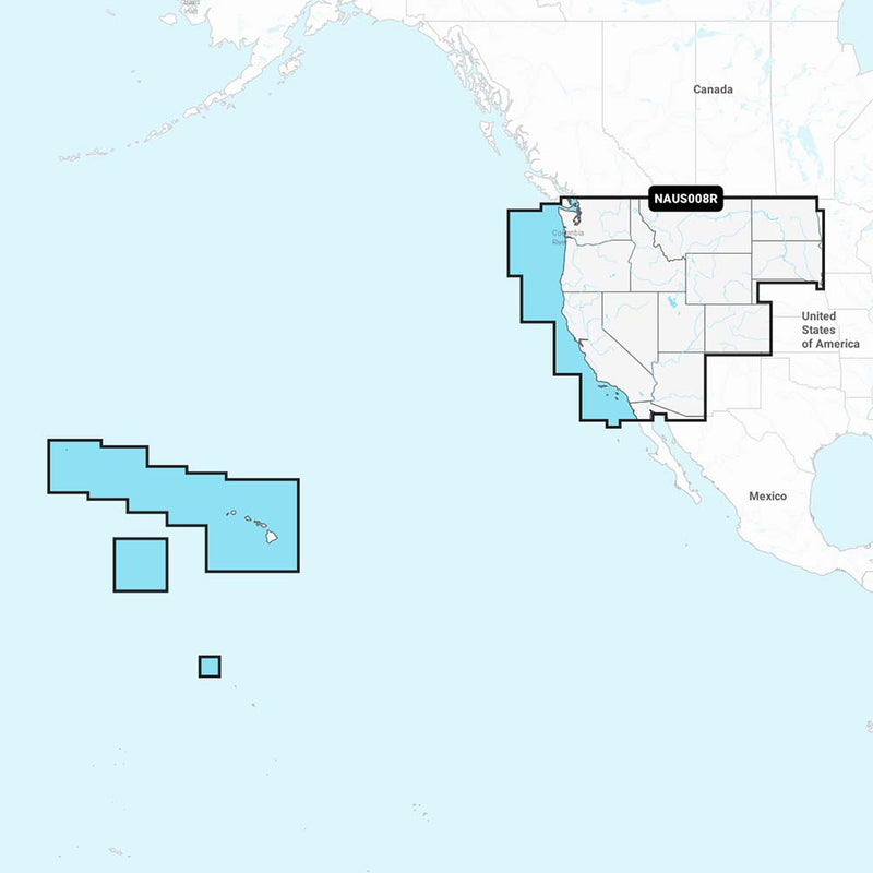 Navionics NAUS008R  US West  Navionics 010C137130