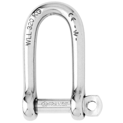 Wicahrd SelfLocking Long D Shackle  Diameter 5mm  316 1212W