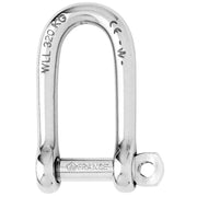 Wichard SelfLocking Long D Shackle  Diameter 6mm  14 1213W