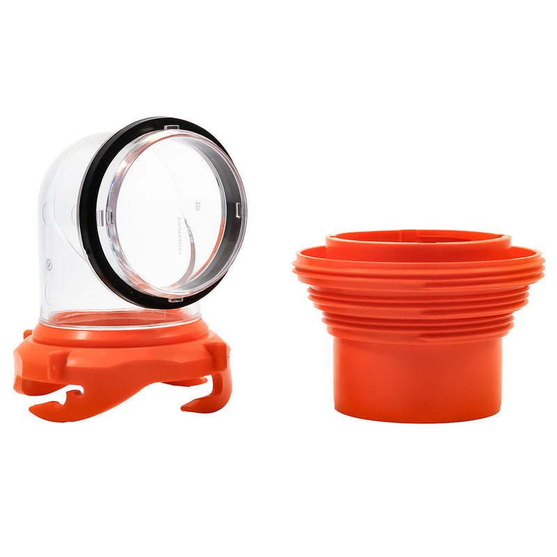 Camco RhinoFLEX Elbow  4 In 1 Adapter wSwivel Bayonet Fitting 39736