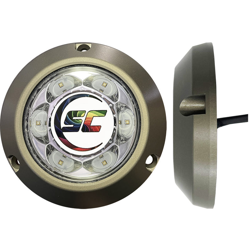 ShadowCaster SC3 Series Underwater Light  FullColor Change  12Color Standard or Unlimited Colors wShadowNET SC3CCALSM