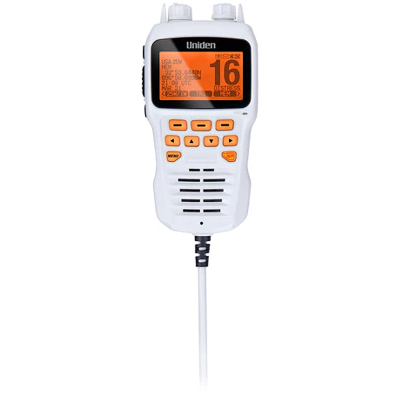 Uniden Remote Mic fUM725 VHF Radios  White UMRMIC