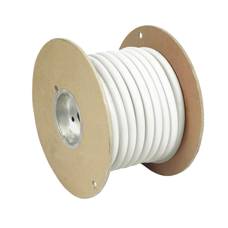 Pacer White 2 AWG Battery Cable  50 WUL2WH50
