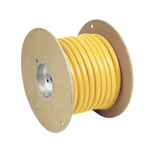 Pacer Yellow 20 AWG Battery Cable  50 WUL20YL50
