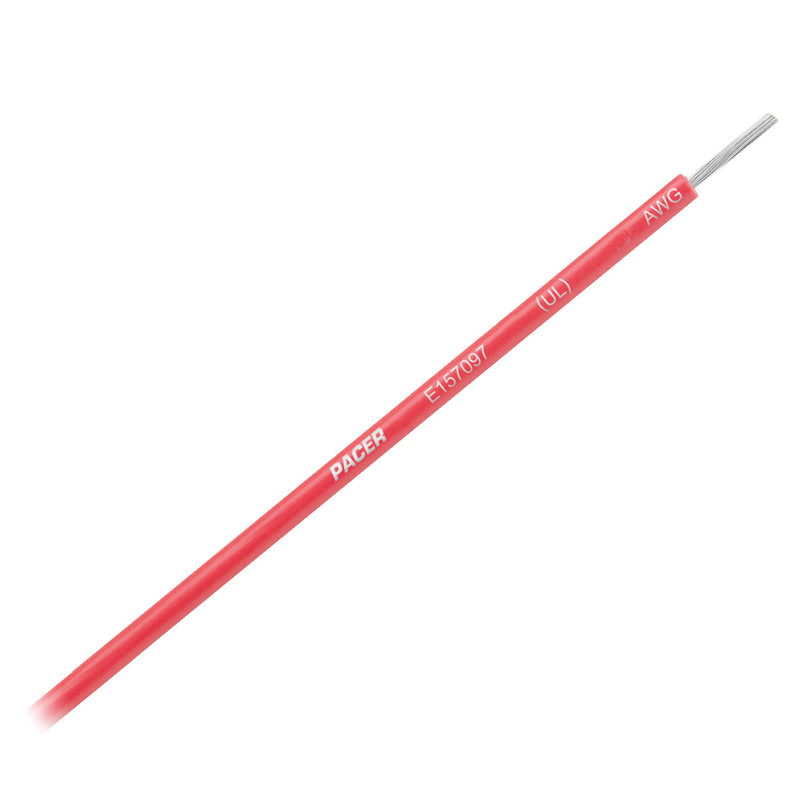 Pacer Red 8 AWG Primary Wire  25 WUL8RD25