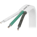 Pacer 123 AWG Triplex Cable  BlackGreenWhite  100 W123100
