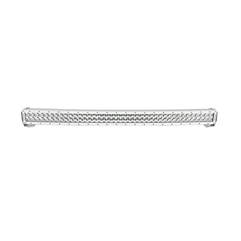 Black Oak Pro Series 30 Curved Double Row 40 LED Light Bar  Combo Optics  White Housing 40CCMD5OS