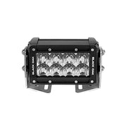 Black Oak Pro Series 30 Double Row 4 LED Light Bar  Spot Optics  Black Housing 4SD5OS
