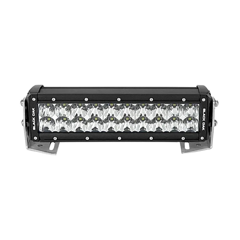 Black Oak Pro Series 30 Double Row 10 LED Light Bar  Combo Optics  Black Housing 10CD5OS