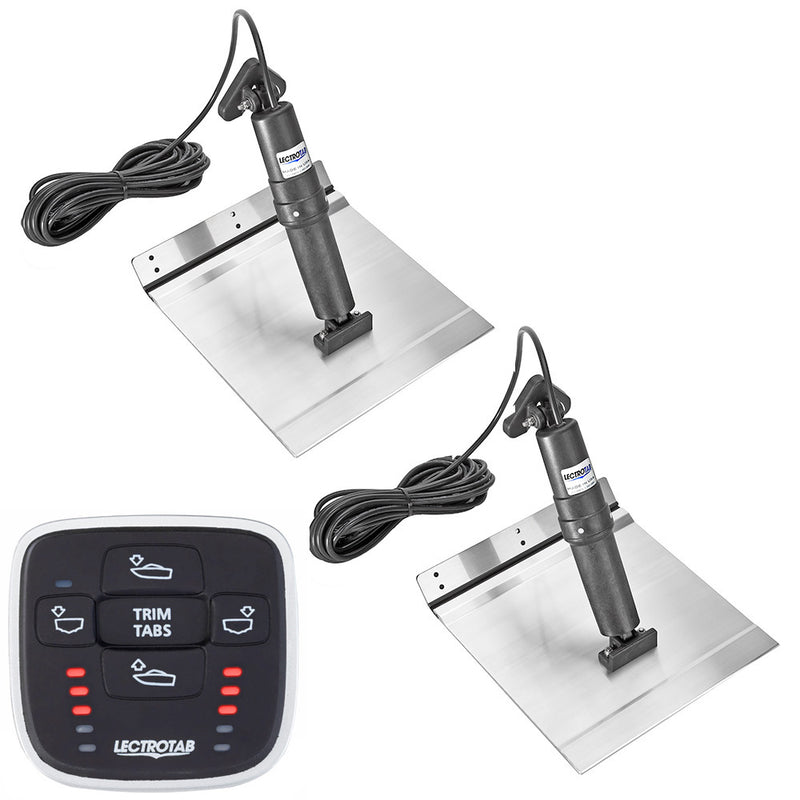 Lectrotab XKA Aluminum Alloy Trim Tab Kit wMLC1 Control  9 x 18 XKASML9X18A