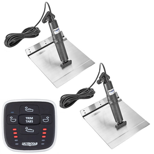 Lectrotab XKA Aluminum Alloy Trim Tab Kit wMLC1 Control  12 x 18 XKASML12X18A