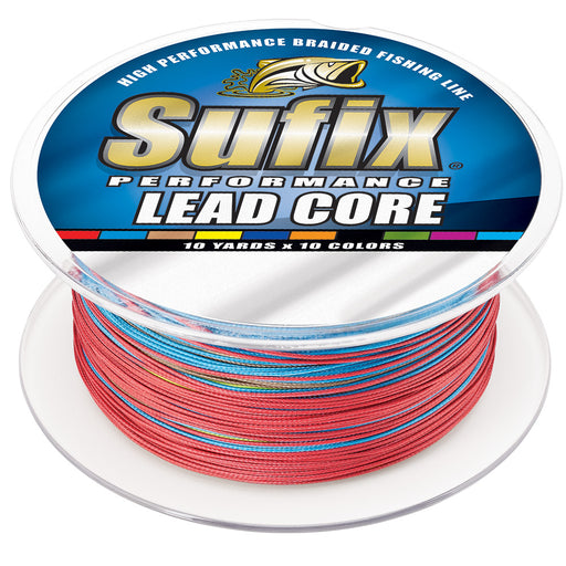 Sufix Performance Lead Core  36lb  10Color Metered  200 yds 668236MC