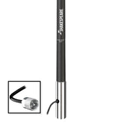 Shakespeare 5104 4 Classic VHF Antenna w15 RG58 Cable  Black 5104BLK
