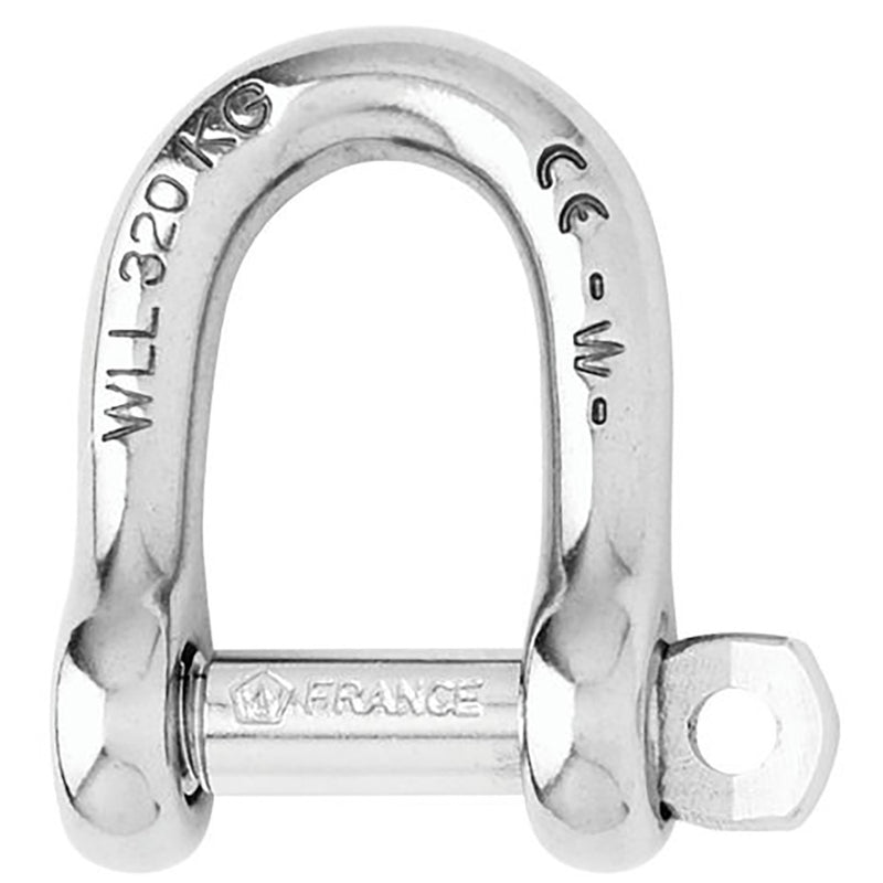Wichard SelfLocking D Shackle  12mm Diameter  1532 1206W