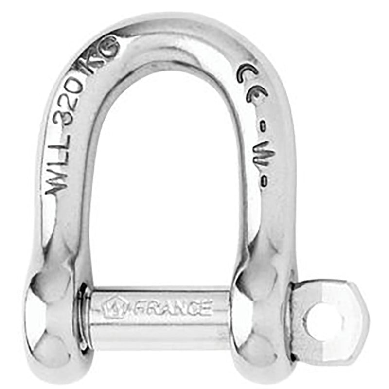 Wichard Not SelfLocking D Shackle  14mm Diameter  916 1207W