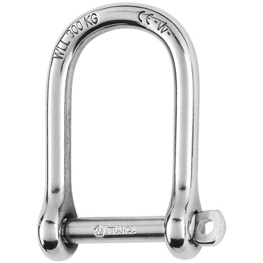 Wichard SelfLocking Large Opening Shackle  10mm Diameter  1332 1265W