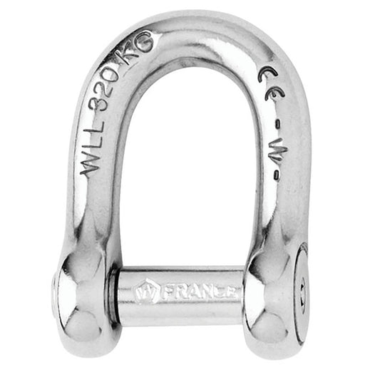 Wichard SelfLocking Allen Head Pin D Shackle  8mm Diameter  516 1304W